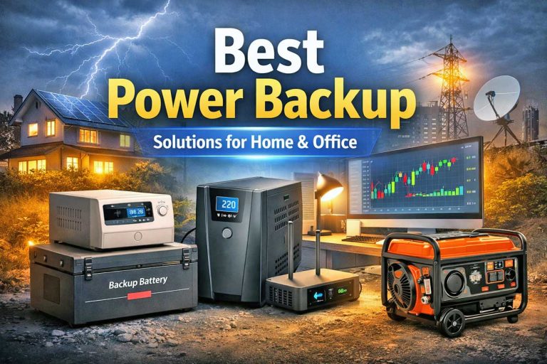 best power backup solutions for home and office ups inverter generator 2026